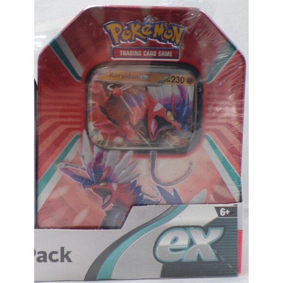 Pokemon TCG Paldea Legends Tins Miraidon Ex & Koraidon Ex Factory Sealed Cards - Picture 4 of 10
